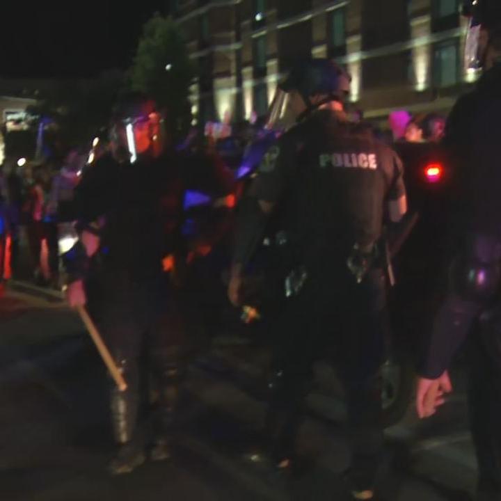 Protesters gather in downtown Louisville demanding justice for Breonna Taylor